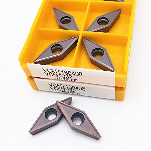 10 Piezas Fresas Metal DOLUNTO VCMT160408 miniatura 4