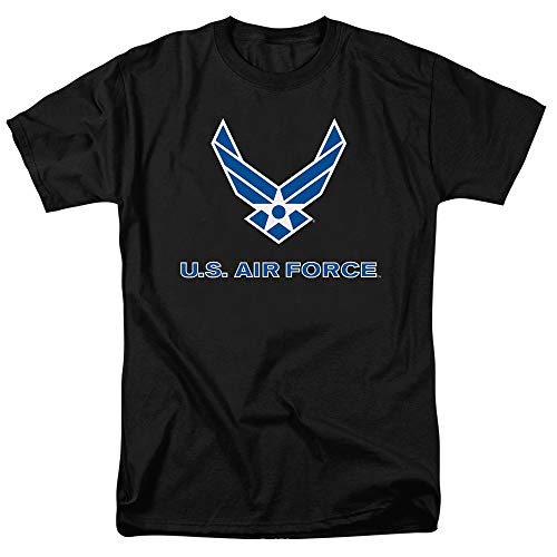 Popfunk U.S. Air Force Logo T Shirt & Stickers (X-Large) Black