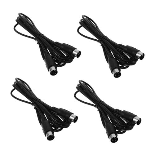 POPETPOP Double-Ended Midi Male to Male Cable Musical Instrument Line Easy to Use Midi Cable for Keyboard