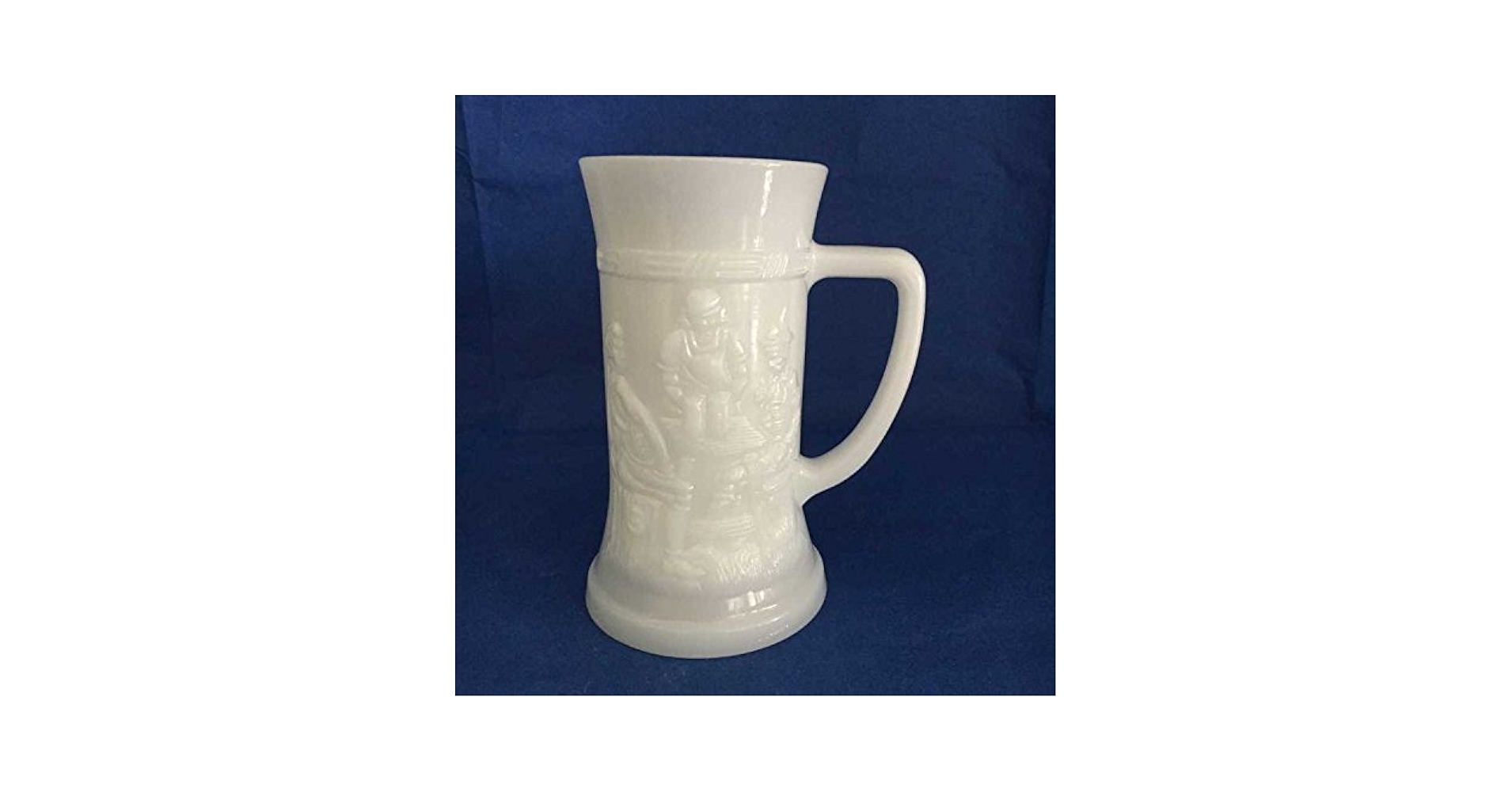 MOUNTAIN JOHNNY olde milk-glass mugミルクマグ MILK GLASS MUG / MT HOOD - MACHUS