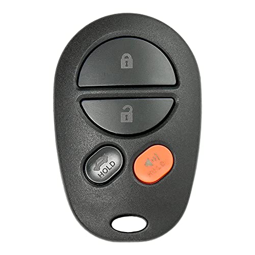 Keyless2Go Télécommande sans clé 4 boutons FCC GQ43VT20T