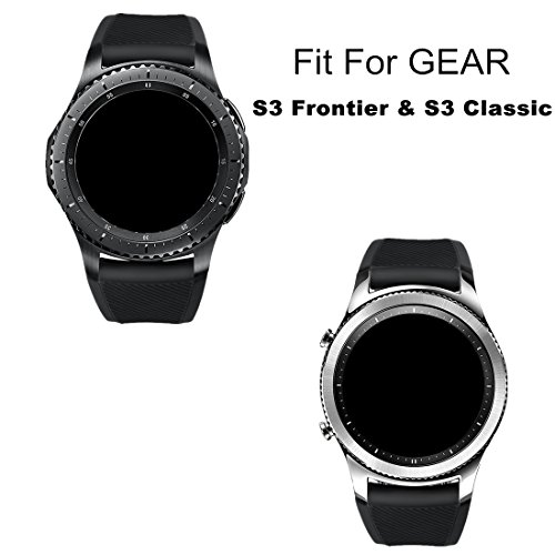 Gincoband 22Mm Bands Compatible With Galaxy Watch 3 45Mm/Galaxy Watch 46Mm/Gear S3 Frontier/Gear S3 Classic Men Women (Navy Blue, 22Mm) #TOP2