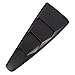 Quarter 1/4 Side Window Louver Scoop Cover Compatible with 05-14 Ford Mustang ABS Black Side Window Louver Vent Board