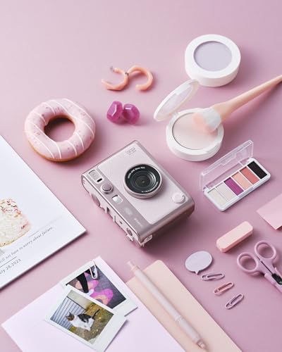 instax Mini EVO, Cámara Digital instantánea e Impresora, Pantalla LCD de 2,7 Pulgadas, con 10 Efectos de Lente y 10 Efectos de pelicula. Carga de película no incluída.. Color Gentle Rose. - imagen 7