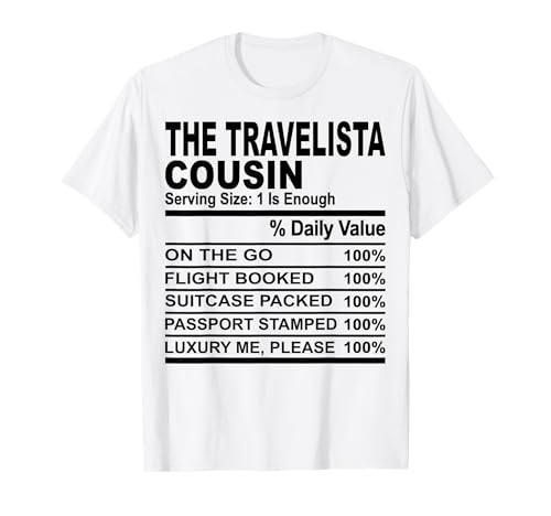 The travelista cousin nutrition fact Funny cousins �����Y ���f�B�[�X T�V���c