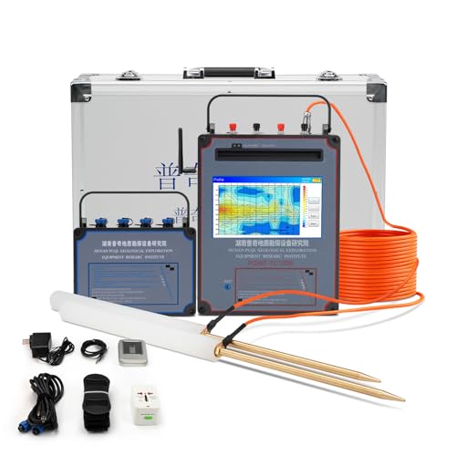 Image of TC1200 Underground Water Detector for Well Drilling Point Locate | 600 /900 /1500M Depth Optional Aquifer Scanner for Borehole Multi Frequency Water Vein Finder for Geological Exploration
