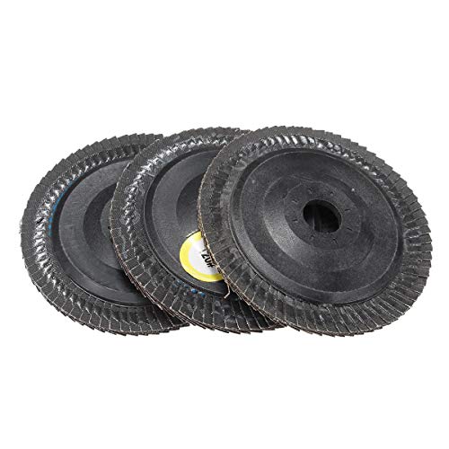 Flap disque 100mm meuleuse angle outil abrasif roue de ponçage - 3