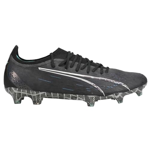 PUMA Mens Ultra Ultimate Soccer Cleats Cleated, Firm Ground, Turf - Black - Size 12 M