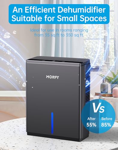 Morfy BW401 Dehumidifier, 74 Oz Small Dehumidifier For Bedroom, Bathroom, Rv thumb #3