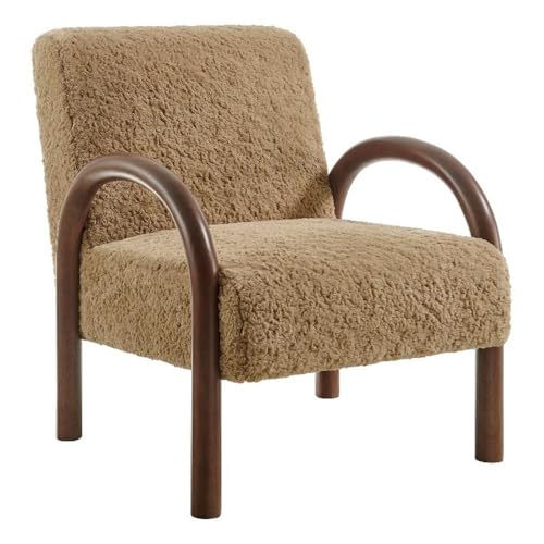 Sillón Plegable Tela Faux Shearling Arena