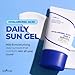 ISNTREE Hyaluronic Acid Daily Sun Gel 50ml, 1.69 fl oz | SPF 30 | Korean Skincare | Moisturizing | No White Cast | Lightweight | Mild Formula | Daily SPF | Korean Sunscreen | Broad Spectrum