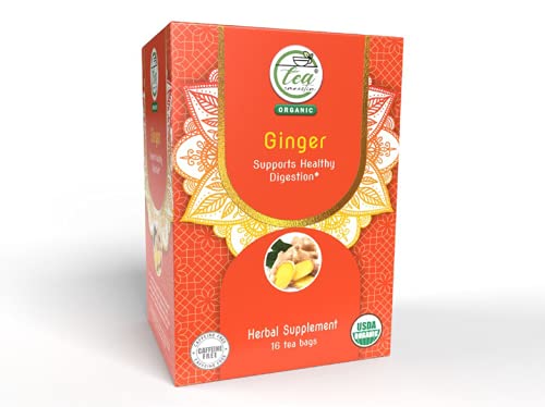 TEA CONNECTION ORG GINGER 16 TEA BAG : 08506