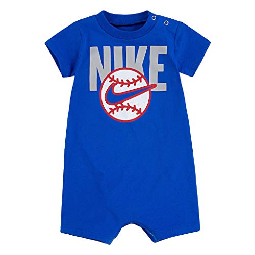 Nike Baby Boy Infant Shortall (Game Royal(56G347-U89) White, 3 Months)
