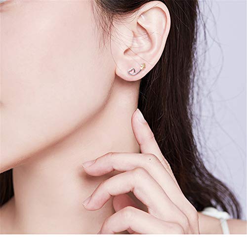 Joielavie - Orecchini piccoli in argento 925, da