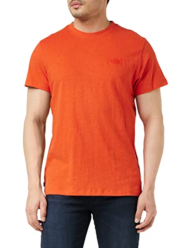 Vintage Logo EMB tee Superdry Bright Orange Marl M Hombre