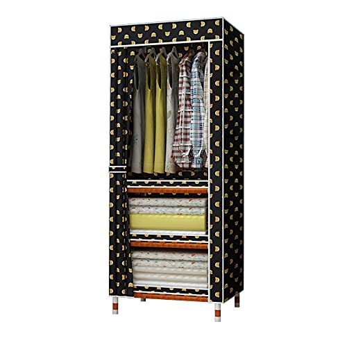 Armario de almacenamiento creativo de tela con organizador portatil para ropa de dormitorio 2