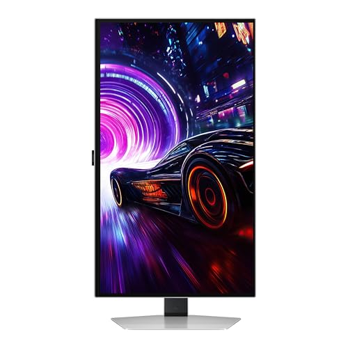 SAMSUNG 27-inch Odyssey QD-OLED G8 (G81SF), 4K, 240Hz, Gaming Monitor, 0.03ms Response Time, DisplayHDR True Black 400, AMD FreeSync™ Premium Pro, Ergonomic Stand, LS27FG810SNXZA, 2025