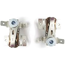 COMOK 2pcs AC 250V 125V 16A Adjustable Bimetal Cooker Temperature Heating Thermostat Controller Switch