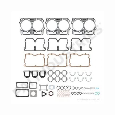 Pai 131564 Gasket Set Upper; W/Solid Head Gasket 855 Small Cam/Big Cam I, Ii, Iii Ntc 400 and Below Application for Cummins
