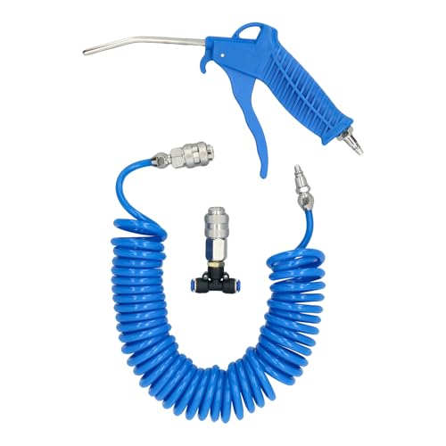 CARPOINT 0682001 Reinigungspistole (Druckluft) für Druckluftwerkzeuge Metall, Blau – Ansicht 1