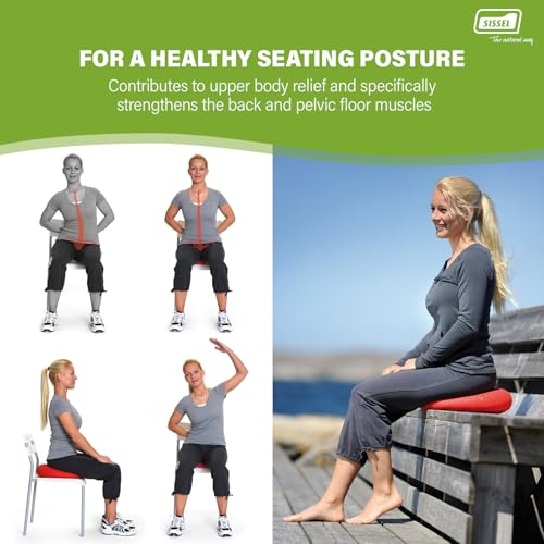 SISSEL® SITFIT® Active Sitting Cushion – Air-Filled Dynamic Seat Pad for Posture Support, Core Activation & Back Relief – Includes Pump, 33 cm - Image 7