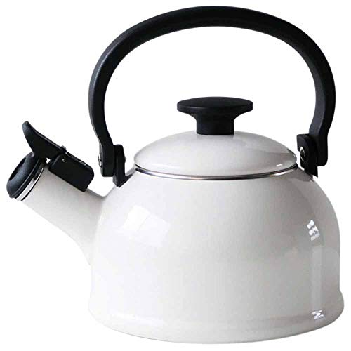 ケトル やかん IH対応 笛吹 ホワイト 1.6L コットン CTN-1.6WK.W