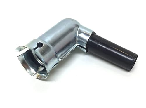 Zündkerzenstecker Kerzenstecker 90 Grad Metall - Passend für Zündapp Hercules Kreidler Puch Maxi Simson S50 S51 S70 S80 Schwalbe Star KR51 Mofa Moped Mokick