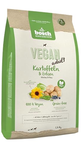 HPC Vegan Adult Kartoffel und Erbsen | Hundetrockenfutter Für Ausgewachsene Hunde Aller Rassen | Single Protein Grain-Free | 1 X 2.5 Kg