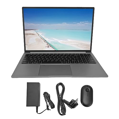 Gedourain Laptops, 100–240 V BT 5.0, Ultraflacher Gaming-Laptop, 180-Grad-Öffnungswinkel für Unterhaltung (16 GB + 1 TB EU-Stecker 100-240 V) – Bild 6