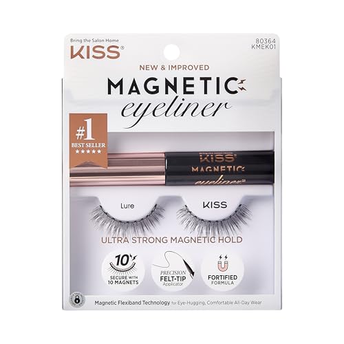 KISS Magnetic Lash Collection Eyeliner & Lash Set - Lure