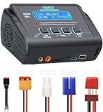 Lipo Battery Charger, 1S-6S RC Car Charger 150W 10A Balance Charger Fast Charge Discharge Smart Charger for LiPo/Li-ion/Life Battery(1-6s) NiMH/NiCd (1-15s) RC Hobby Battery Charger