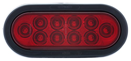 Lámpara LED Ovalada Roja Sellada 6 pulgadas Kit miniatura 2