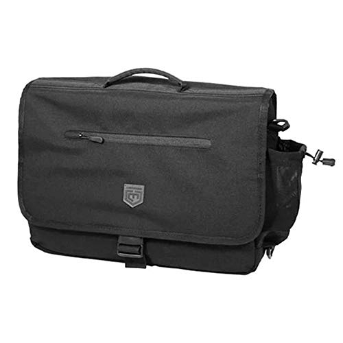 Cannae Pro Gear 500D Nylon 11 Liter Comfortable Viator Messenger Bag, Black