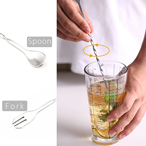 Professioneller Getränkemixer, Mixer-Stößel aus Edelstahl, Rührlöffel,Mixer-Toolkit zum Debuggen köstlicher Cocktails… - Image 5