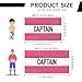 Mezeic Classic Captain's Armband for Soccer Training, Adults & Youths Elastic Arm Band Captain Armbands Team Sports Accessories - Adult,Pink