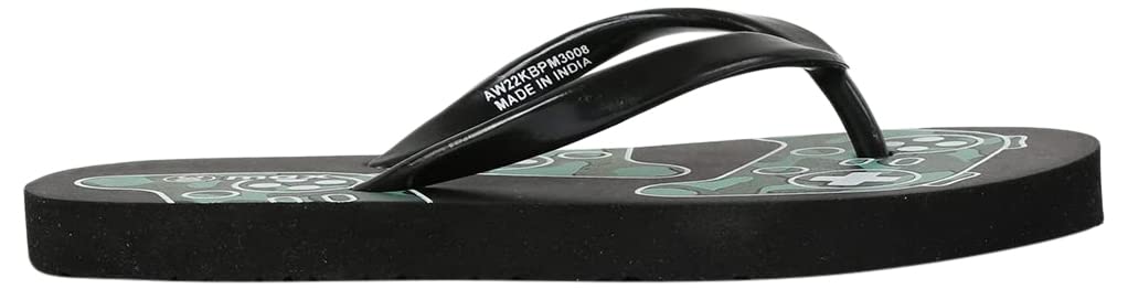 Max Boys Printed V Strap Slipper