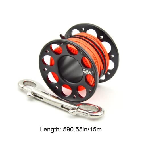 Finger spool apnée 15m évite les nœuds de fil sous l'eau