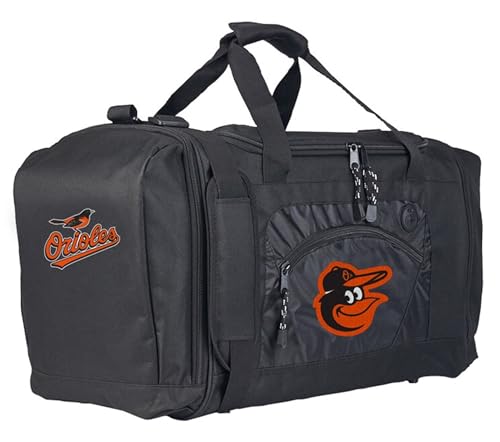 Image of MLB Baltimore Orioles Roadblock Duffel Bag, Black