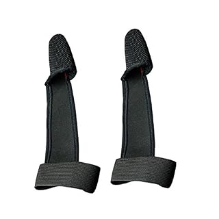 Futaba Non Slip Single Finger Protector Glove for Fishing - Pack of 2 - Black