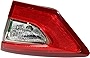 Evan-Fischer Tail Light Assembly Compatible with 2013-202016 Ford Fusion Inner - CAPA Passenger Side