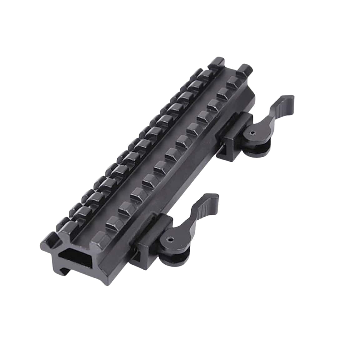 13 Slots Doppio Rail Rise 45 Gradi Quick Release Mount Base QD .223 Rail