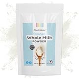 Whole Milk Powder by Chefmaster, Non-GMO & Pasteurized Dry Milk, Shelf-Stable for Baking, Cooking, Drinks, Travel & Camping, High in Calcium & Protein, Quality Crafted in USA, 20 oz