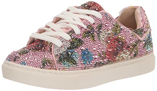 Betsey Johnson Kids Sidny Sneaker, Floral Multi, 2