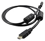 SANOXY 3 Feet Ultra High Speed HDMI Gold Plated Cable, Version 1.3, Category 2, 1080p, High-Speed 10.2 gbps [Latest Version] (2X Pack 3 FT)