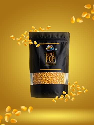 Image of TimeOut DIY Popcorn Kit | Healthy Snacking | Whole Kernels with 4 Signature Seasonings | Maize (400g), Masala (75g), Mexican Cheese (50g), Spicy Cheese, Sour Cream N Onion (50g), (Pack of 2, Unflavoured)