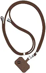 Cordão Corda de Pescoço para Celular Alça Ajustável Premium - Encaixa em todos os modelos de capas [Anti Quedas, Anti-Impacto]