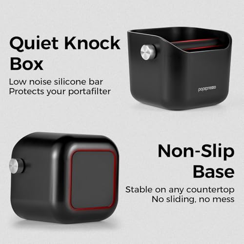 Popspresso 1.5L Quiet Knock Box