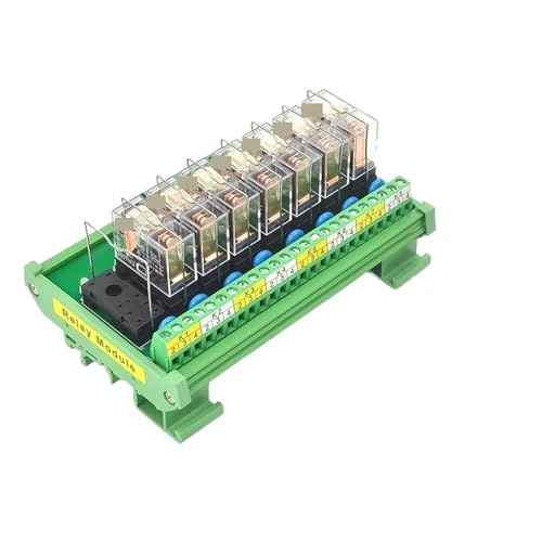 Module relais 8 canaux 24V pour la domotique et automatisation de bâtiment