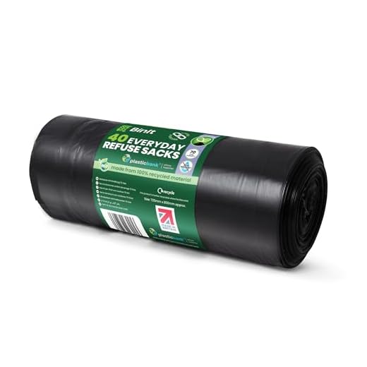 BIN IT Drawstring Refuse Sacks 70L