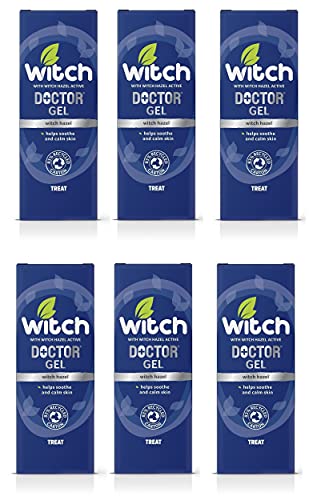 Witch Doctor Gel de soin pour soulager la peau sèche et tiraillée lot de 6
